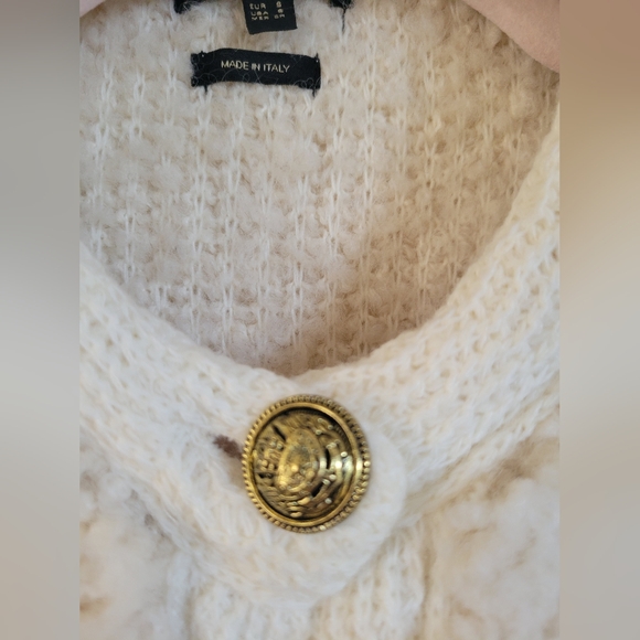 Massimo Dutti Boucle Cardigan Size Small - Picture 10 of 13